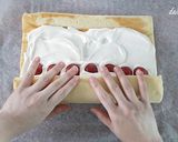 いちごゼリーロールケーキ作り方28写真