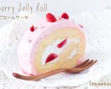 いちごゼリーロールケーキ作り方34写真
