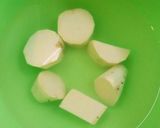 ♥スイートポテトスノーボールクッキー♥作り方1写真