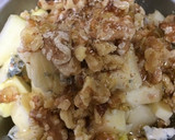 洋梨とくるみの青カビチーズ 和え作り方3写真
