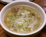 ザーサイ＆豆もやし＆長ねぎのスープ作り方6写真