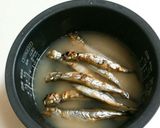 炊飯器炊き込みご飯★ししゃも作り方3写真