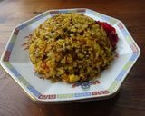 ピリ辛高菜炒飯作り方7写真