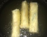 青椒肉絲から作る春巻き作り方6写真