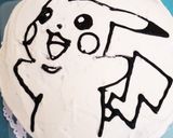 ★キャラクターケーキ‼ピカチュウ★作り方6写真