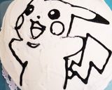 ★キャラクターケーキ‼ピカチュウ★作り方6写真