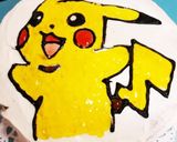 ★キャラクターケーキ‼ピカチュウ★作り方9写真