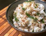 簡単！ツナと青しそと生姜の混ぜご飯作り方5写真