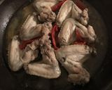 鳥手羽先オイスターソース炒め作り方2写真