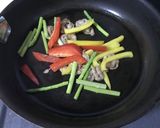 豚肉どんぶりwith野菜and温玉作り方3写真