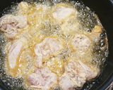 鶏の唐揚げ・黒酢ソース。作り方4写真