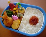 かるた☆お弁当(キャラ弁)作り方4写真