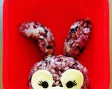 雑穀米で♪ステラ・ルーのキャラ弁✨作り方3写真