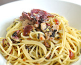 簡単！生しば漬けの爽やか和風パスタ作り方8写真