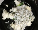 米油deチーズとしらすのせ焼きごはん作り方4写真