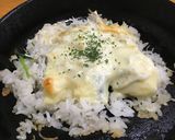 米油deチーズとしらすのせ焼きごはん作り方6写真
