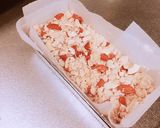 ナッツとクランブルのチーズケーキ作り方3写真