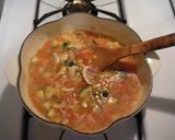 フレッシュトマトでミネストローネ風作り方3写真