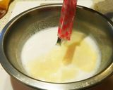 簡単おやつ☆千歳飴リメイク☆ミルクプリン作り方5写真