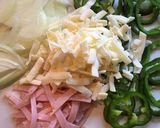 ピザトースト 冷凍用作り方1写真