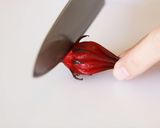超簡単♡ローゼルの種取り作り方1写真