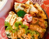 弁当・おせちに♡かわいいカニカマ三つ編み作り方3写真