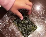 7歳がつくる 妹へのおにぎり作り方2写真