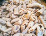 子供も食べれる☆あっさりポカポカもつ煮込作り方5写真