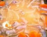 子供も食べれる☆あっさりポカポカもつ煮込作り方6写真