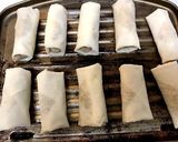とろーりチーズ＆カレーのソーセージ春巻き作り方6写真