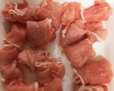豚肉だんごの甘酢あんかけ作り方1写真