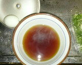 簡単カレー南蛮そば～かき揚げとゆで玉子作り方1写真
