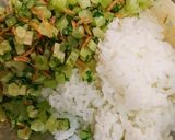 大根菜と干しエビ丸お結び作り方2写真