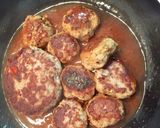 節約♪キドニー豆でかさ増しハンバーグ作り方8写真