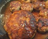 節約♪キドニー豆でかさ増しハンバーグ作り方10写真