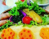忙しい朝も詰めるだけ!豪華オムライス弁当作り方6写真
