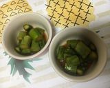 レンジで簡単アスパラ麺つゆ味作り方4写真
