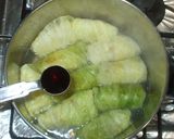 大麦入りロールキャベツ♪簡単和風作り方8写真