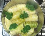 大麦入りロールキャベツ♪簡単和風作り方10写真
