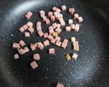 角切りベーコンとミックスベジタブルの炒飯作り方6写真