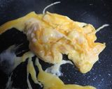 角切りベーコンとミックスベジタブルの炒飯作り方10写真