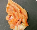 フライパンで超簡単♪鶏むね肉のピザ風作り方1写真