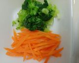 ホッとする味☆チンゲン菜の白和え作り方5写真