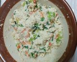 ホッとする味☆チンゲン菜の白和え作り方7写真