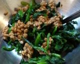 ほうれん草の納豆和え作り方2写真