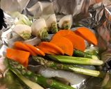 タラの粕漬と色々野菜のホイル焼き作り方4写真