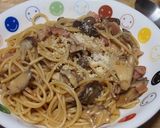 きのこのスパゲッティー作り方9写真