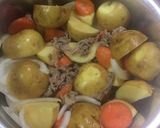 ひみつの塩麹肉じゃが☆作り方2写真