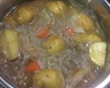 ひみつの塩麹肉じゃが☆作り方3写真