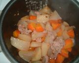 炊飯器で☆豚こまと大根ピリ辛煮作り方2写真